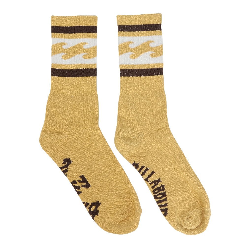 ビラボン（BILLABONG）（メンズ）WAVE SOCKS ソックス BF011943 YEL