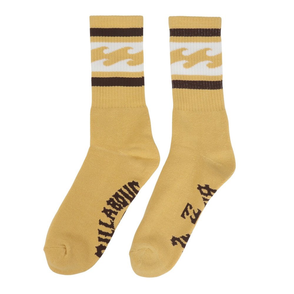 ビラボン（BILLABONG）（メンズ）WAVE SOCKS ソックス BF011943 YEL