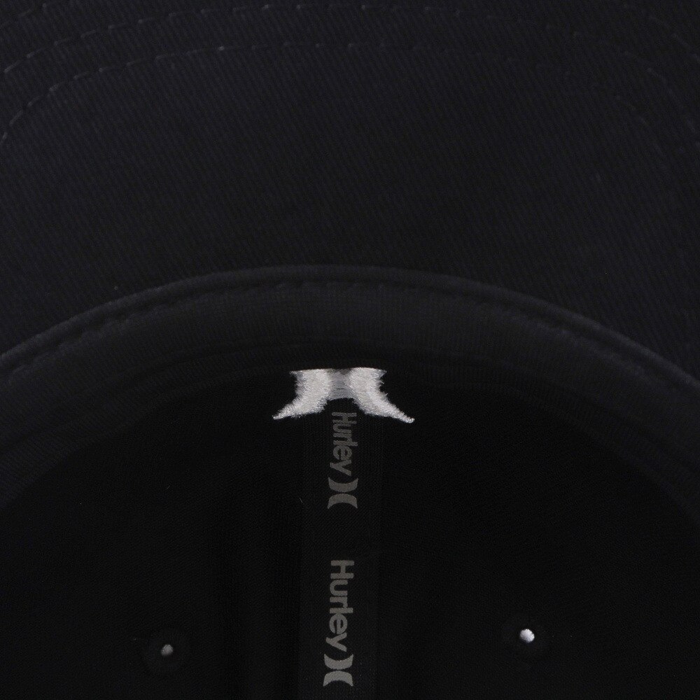 ハーレー（HURLEY）（メンズ）アイコン ロゴ キャップ MCHW251075-BKWH