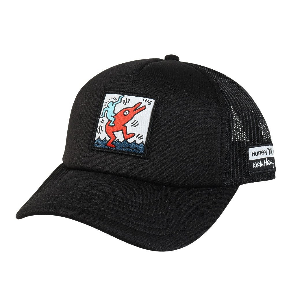 ハーレー（HURLEY）（メンズ、レディース）キャップ キース・ヘリング