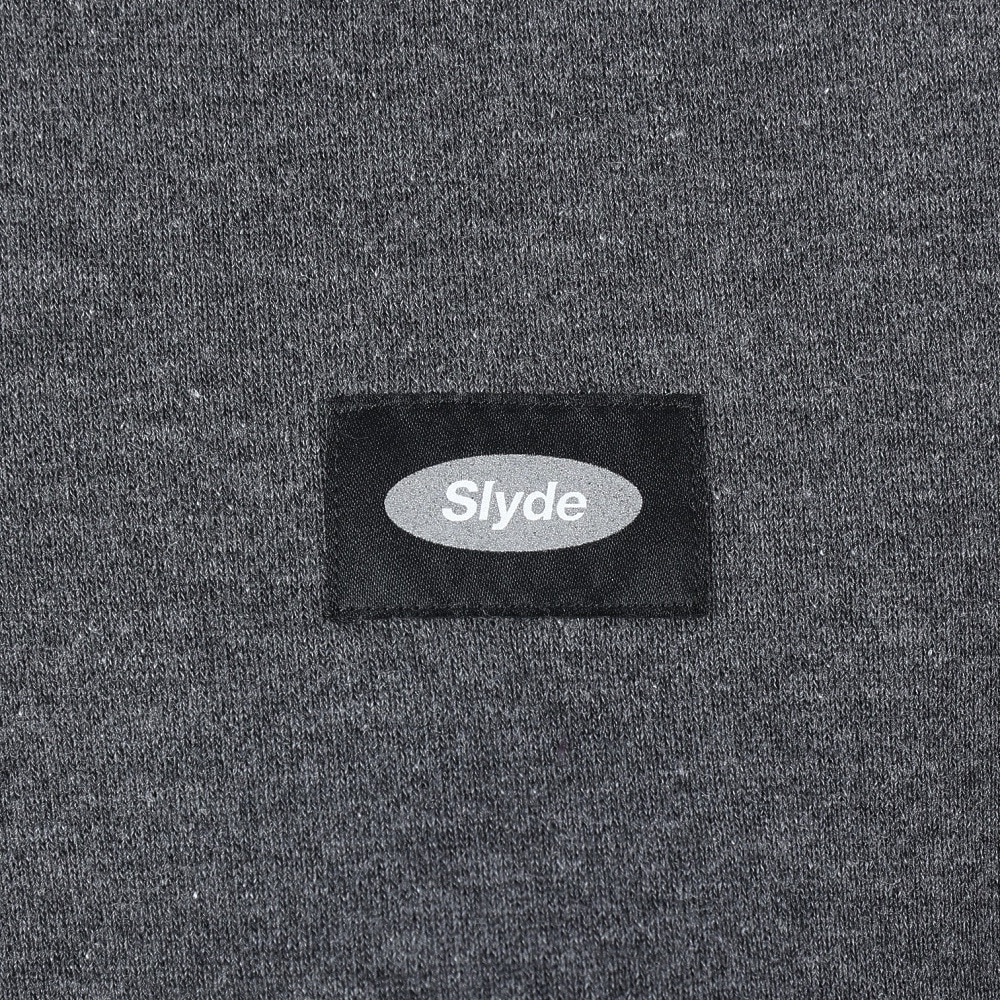 スライド（SLYDE）（レディース）SWIRL ロゴ スウェットプルオーバー 22SSSLYL010-DGRY