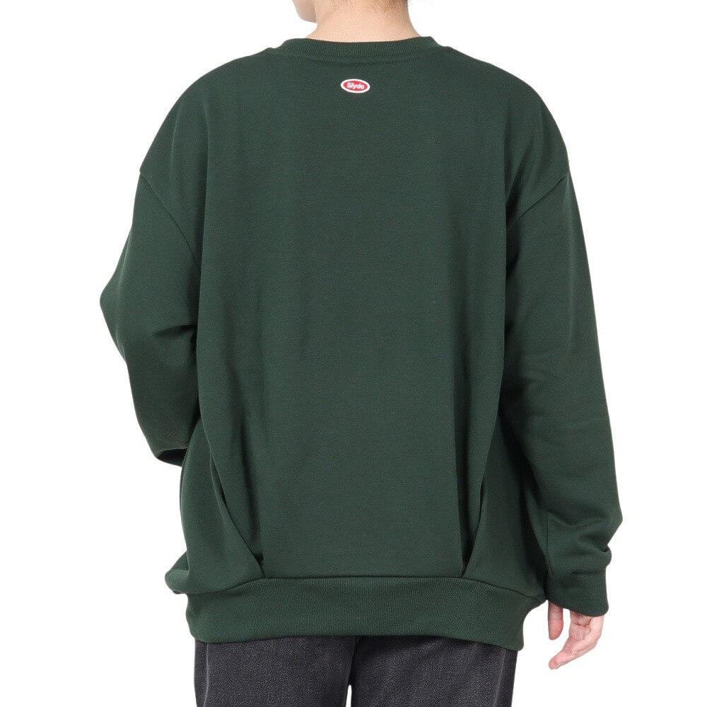 SLYDE（SLYDE）（レディース）長袖 裾タック スウエット SL2022AWLAPP002GRN