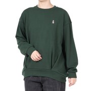 SLYDE(SLYDE)(レディース)長袖 裾タック スウエット SL2022AWLAPP002GRN