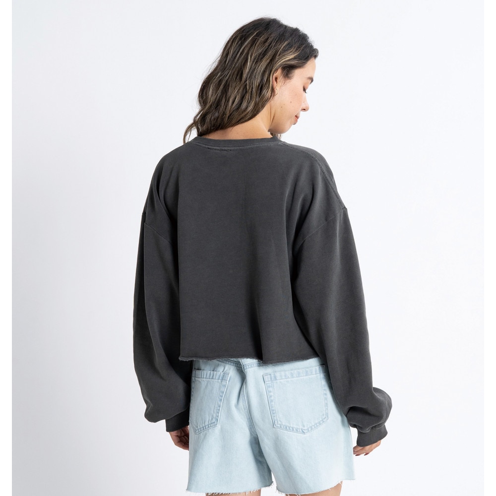 ロキシー（ROXY）（レディース）OCEAN AMOUR クロップドトップス 23SPRPO231085BLK