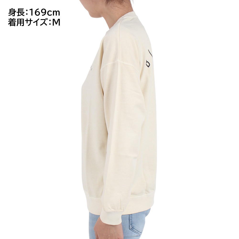 ビラボン（BILLABONG）（レディース）ARCH CLEAN ロゴ トレーナー BD014001 ANW