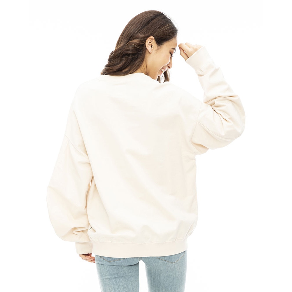 ビラボン（BILLABONG）（レディース）BALLOON SLV GRAPHIC LIGHT SWEAT CREW クルーネックトレーナー BD014002 ANW