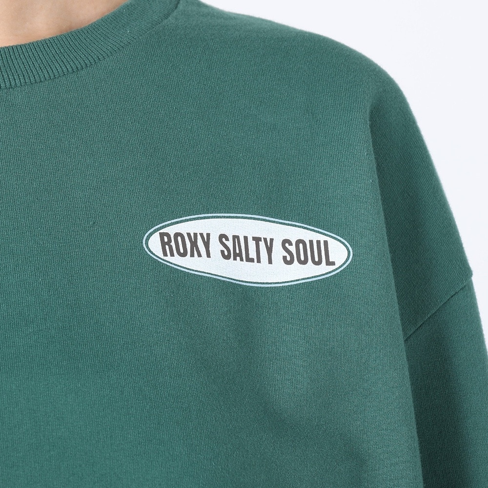 ロキシー（ROXY）（レディース）SALTY SOUL スウェット トップ 23FWRPO234016GRN
