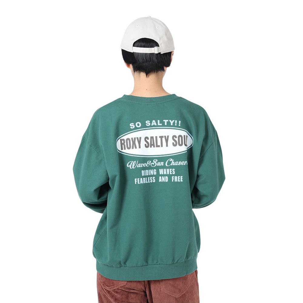 ロキシー（ROXY）（レディース）SALTY SOUL スウェット トップ 23FWRPO234016GRN