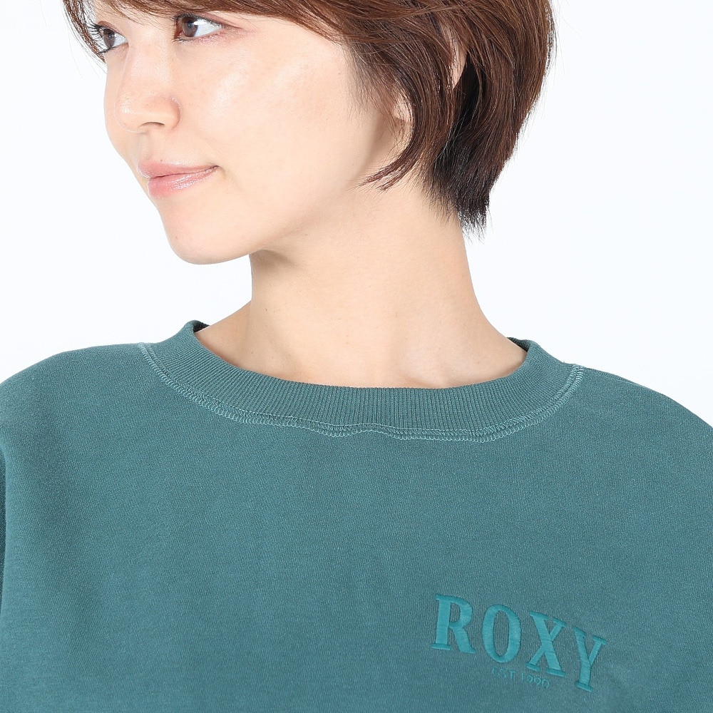 ロキシー（ROXY）（レディース）JIVY プルオーバースウェットトップ 23FWRPO234020GRN