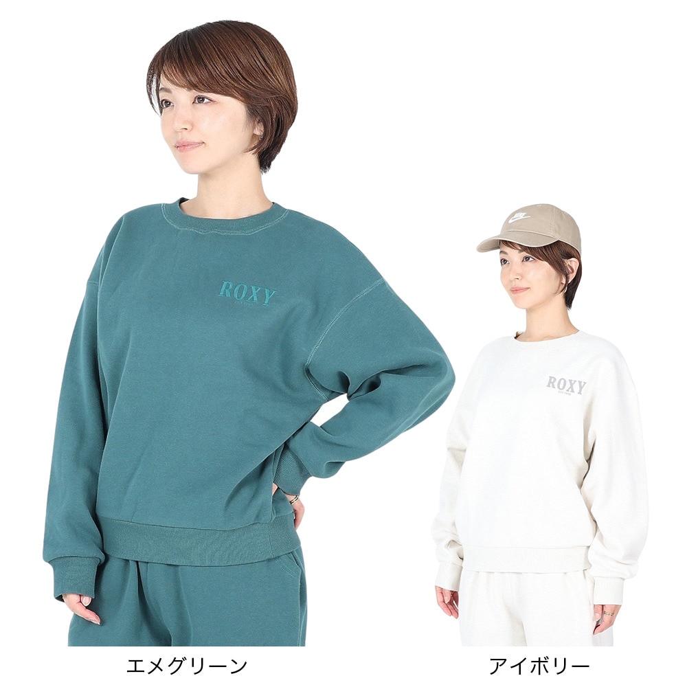 ロキシー（ROXY）（レディース）JIVY プルオーバースウェットトップ 23FWRPO234020HER