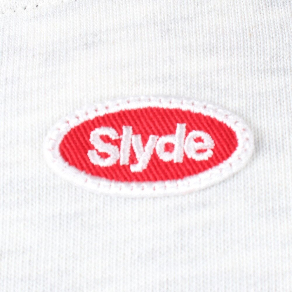 スライド（SLYDE）（レディース）ワッペン長袖スウェット SL23FWL-APP005LGRY