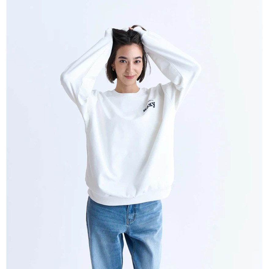 ロキシー（ROXY）（レディース）速乾 UVカット プルオーバー KEEP IT REAL 24FWRPO244036WHT