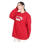 (レディース)RELAXED クルー スウェットシャツ SL24FWL-APP003RED