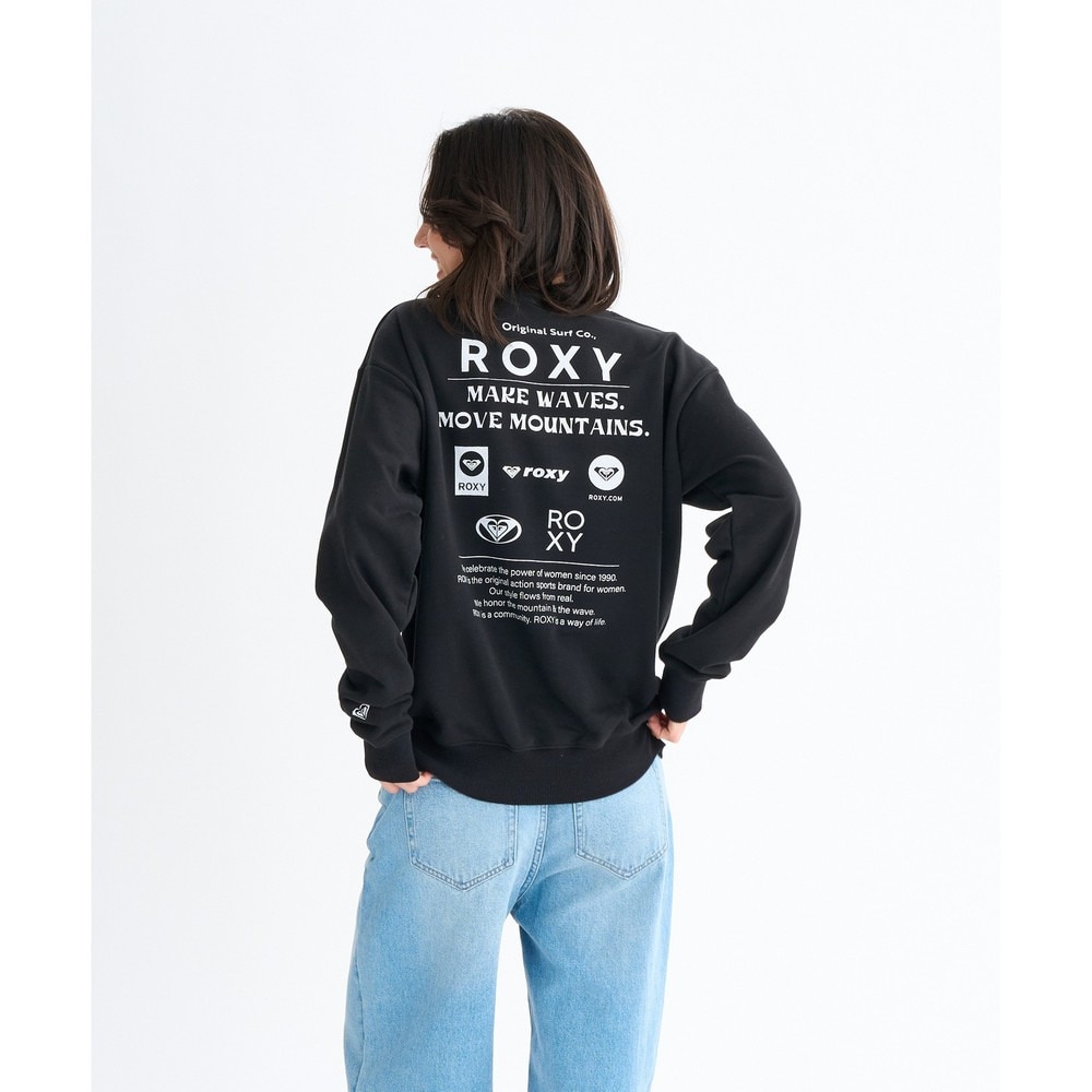 ロキシー（ROXY）（レディース）HISTORICAL ロゴ プルオーバー 25FWRPO254026BLK