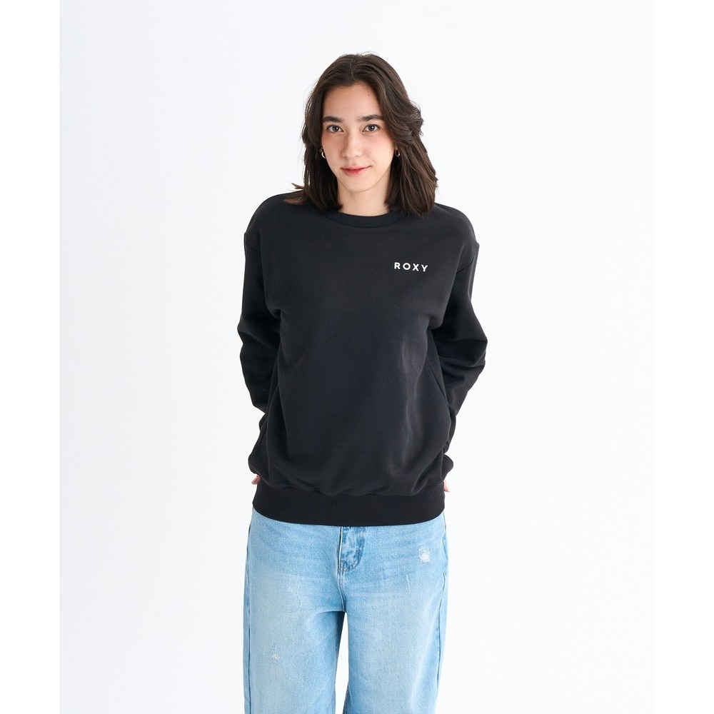 ロキシー（ROXY）（レディース）HISTORICAL ロゴ プルオーバー 25FWRPO254026BLK