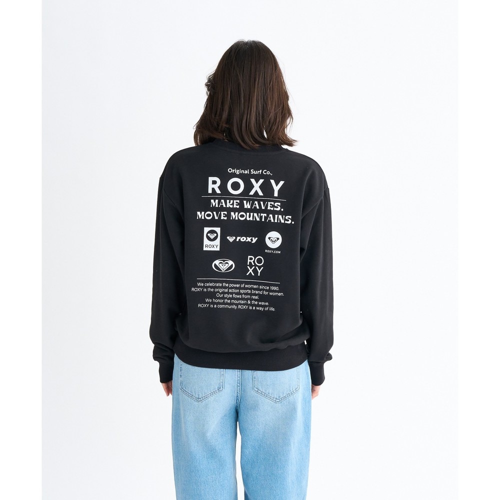 ロキシー（ROXY）（レディース）HISTORICAL ロゴ プルオーバー 25FWRPO254026BLK