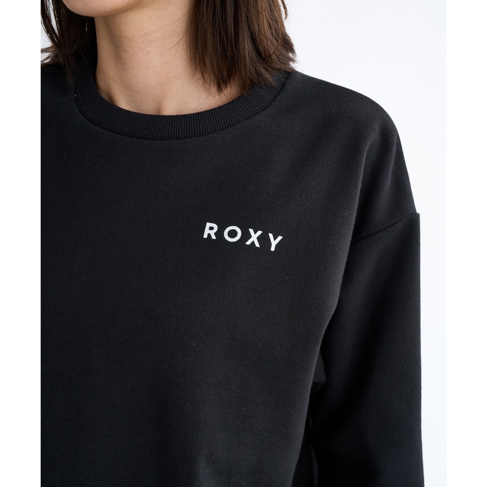 ロキシー（ROXY）（レディース）HISTORICAL ロゴ プルオーバー 25FWRPO254026BLK