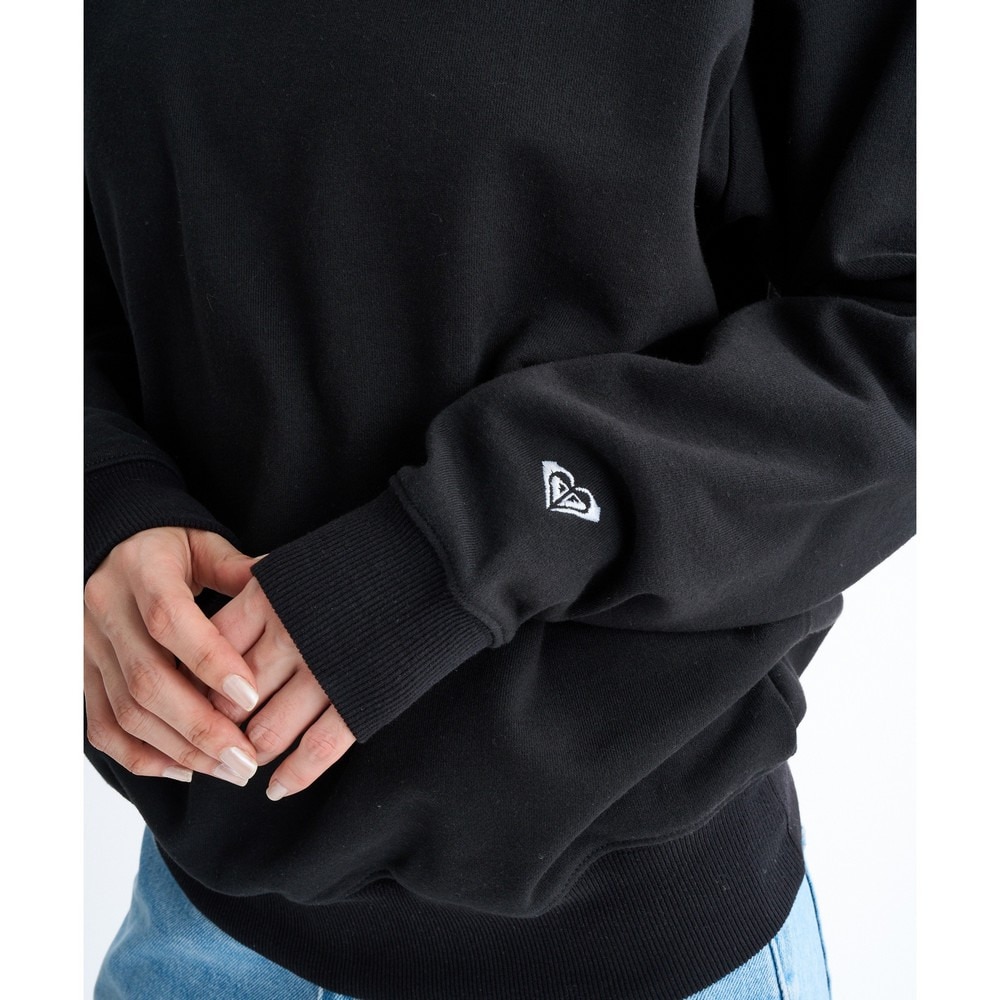 ロキシー（ROXY）（レディース）HISTORICAL ロゴ プルオーバー 25FWRPO254026BLK