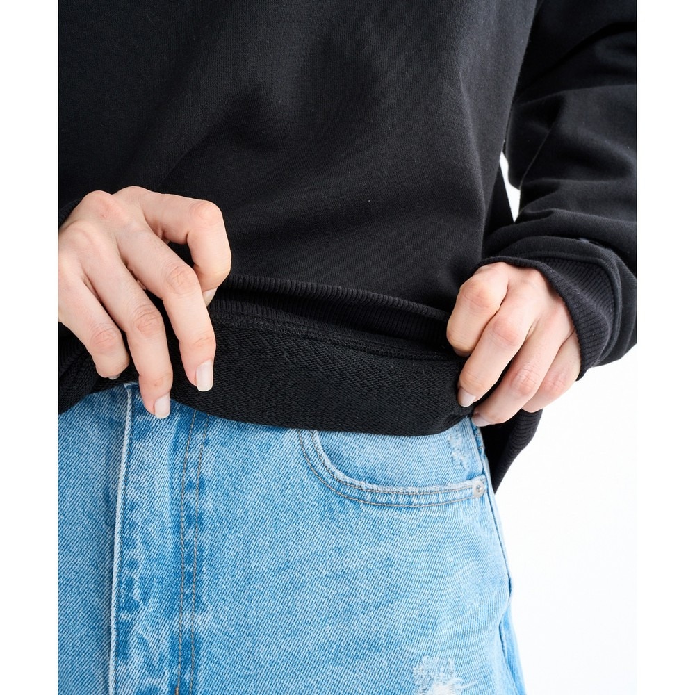 ロキシー（ROXY）（レディース）HISTORICAL ロゴ プルオーバー 25FWRPO254026BLK