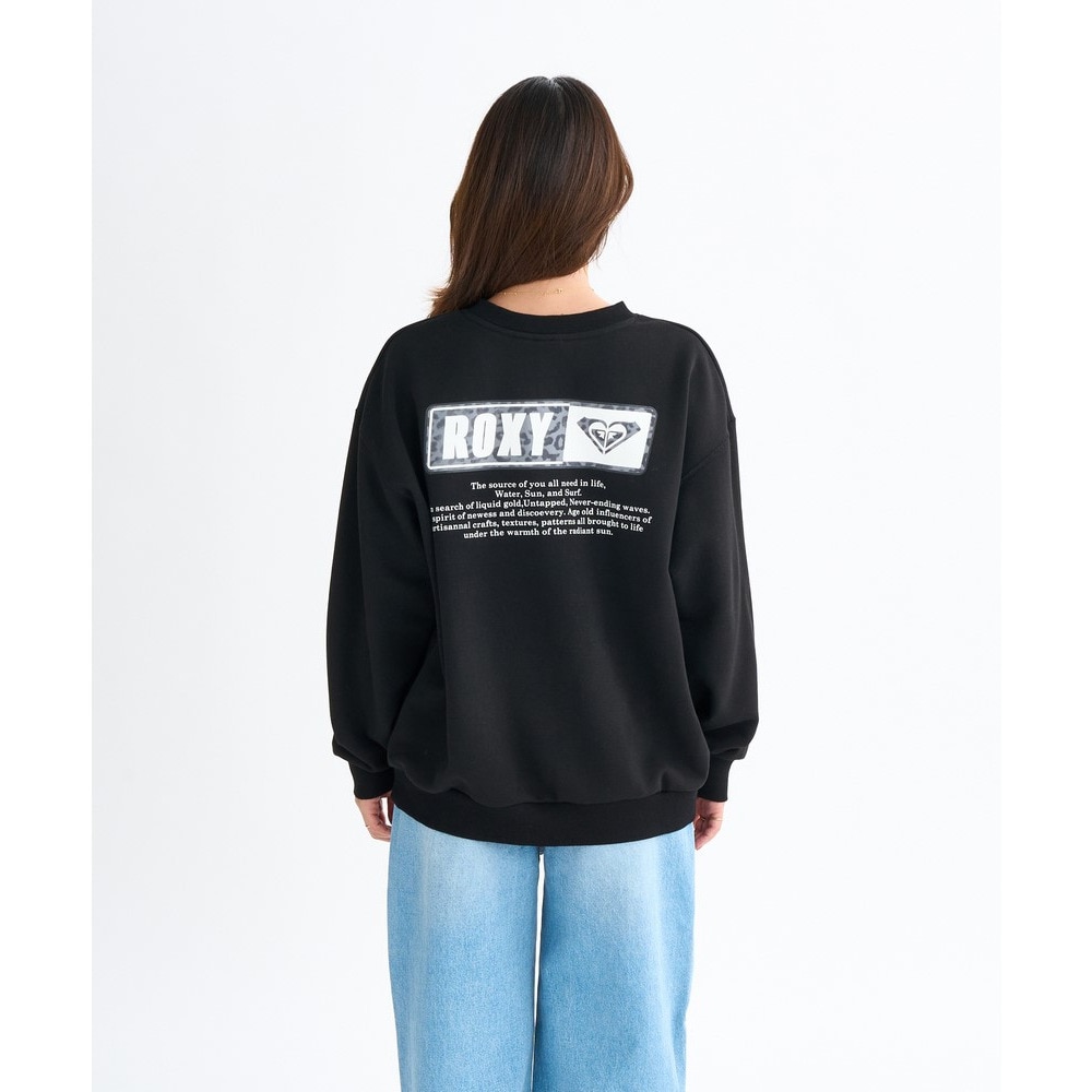 ロキシー（ROXY）（レディース）SQUARE LOGO プルオーバー 25FWRPO254031BLK