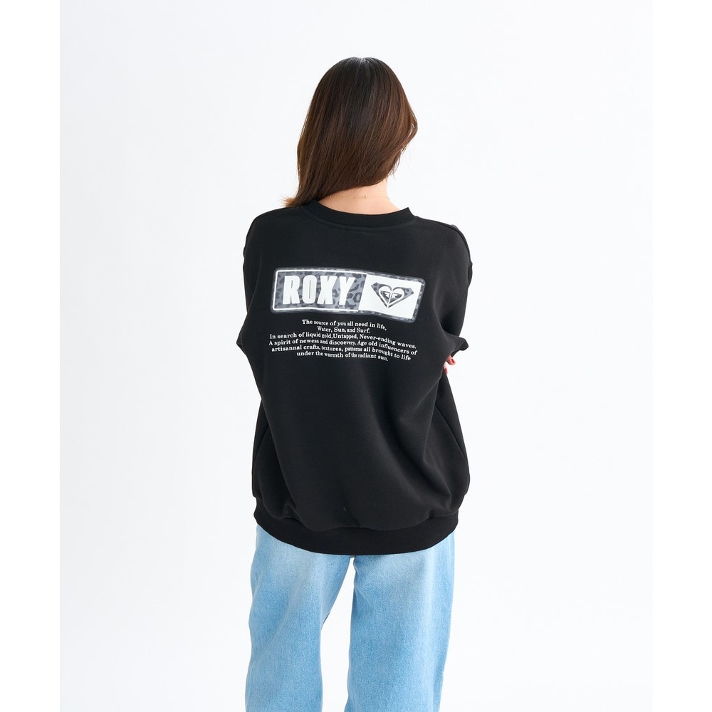 ロキシー（ROXY）（レディース）SQUARE LOGO プルオーバー 25FWRPO254031BLK