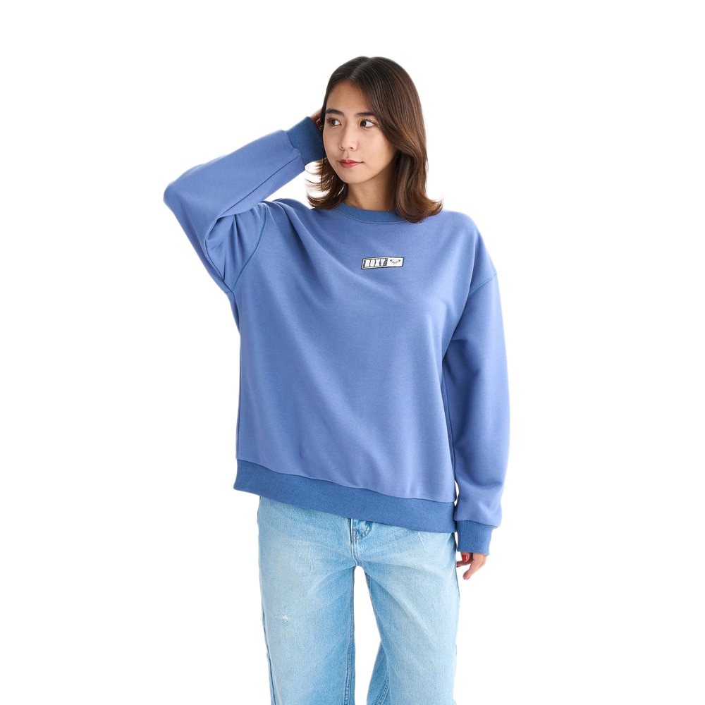 ロキシー（ROXY）（レディース）SQUARE LOGO プルオーバー 25FWRPO254031BLU