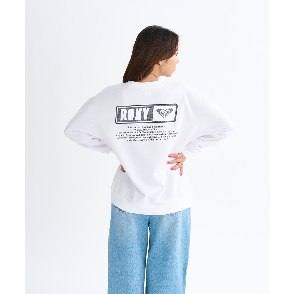 ロキシー（ROXY）（レディース）SQUARE LOGO プルオーバー 25FWRPO254031WHT