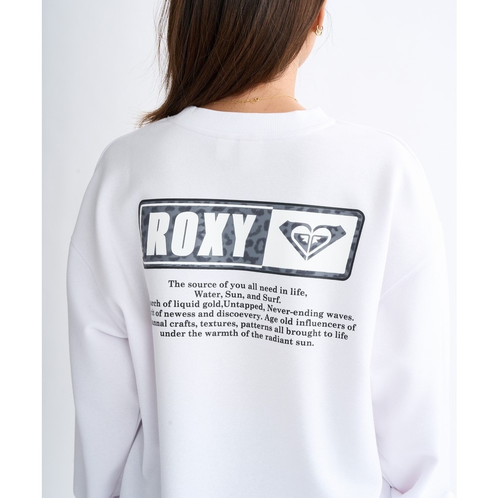 ロキシー（ROXY）（レディース）SQUARE LOGO プルオーバー 25FWRPO254031WHT