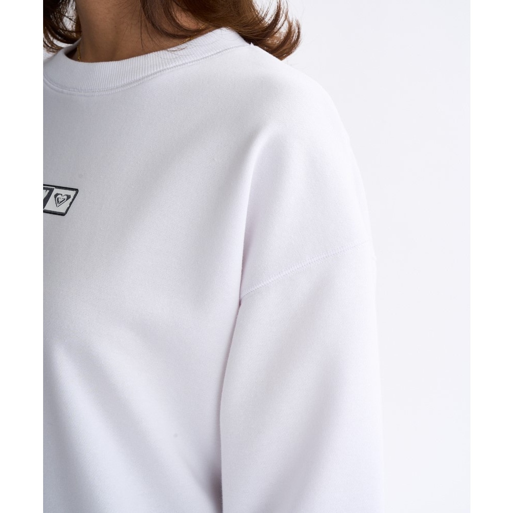 ロキシー（ROXY）（レディース）SQUARE LOGO プルオーバー 25FWRPO254031WHT