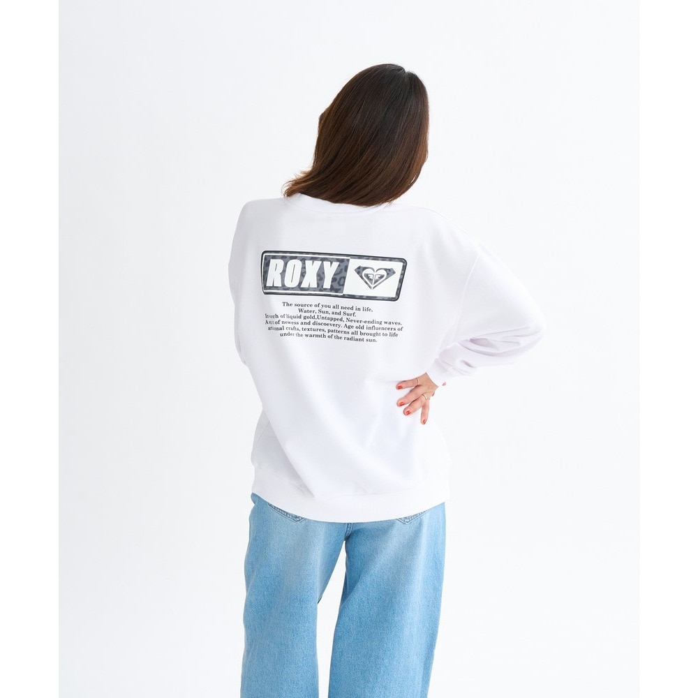 ロキシー（ROXY）（レディース）SQUARE LOGO プルオーバー 25FWRPO254031WHT
