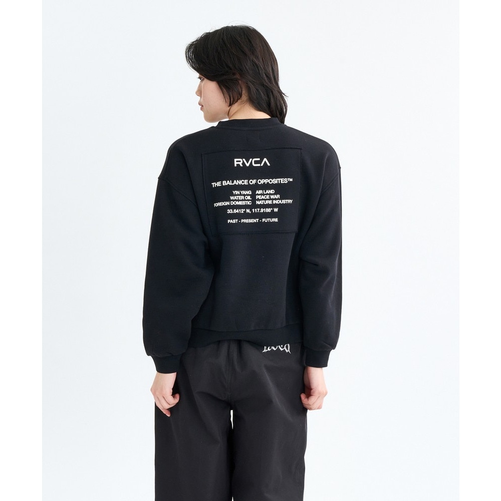 ルーカ（RVCA）（レディース）MATCH クルーネックトップス BF044004 BLK
