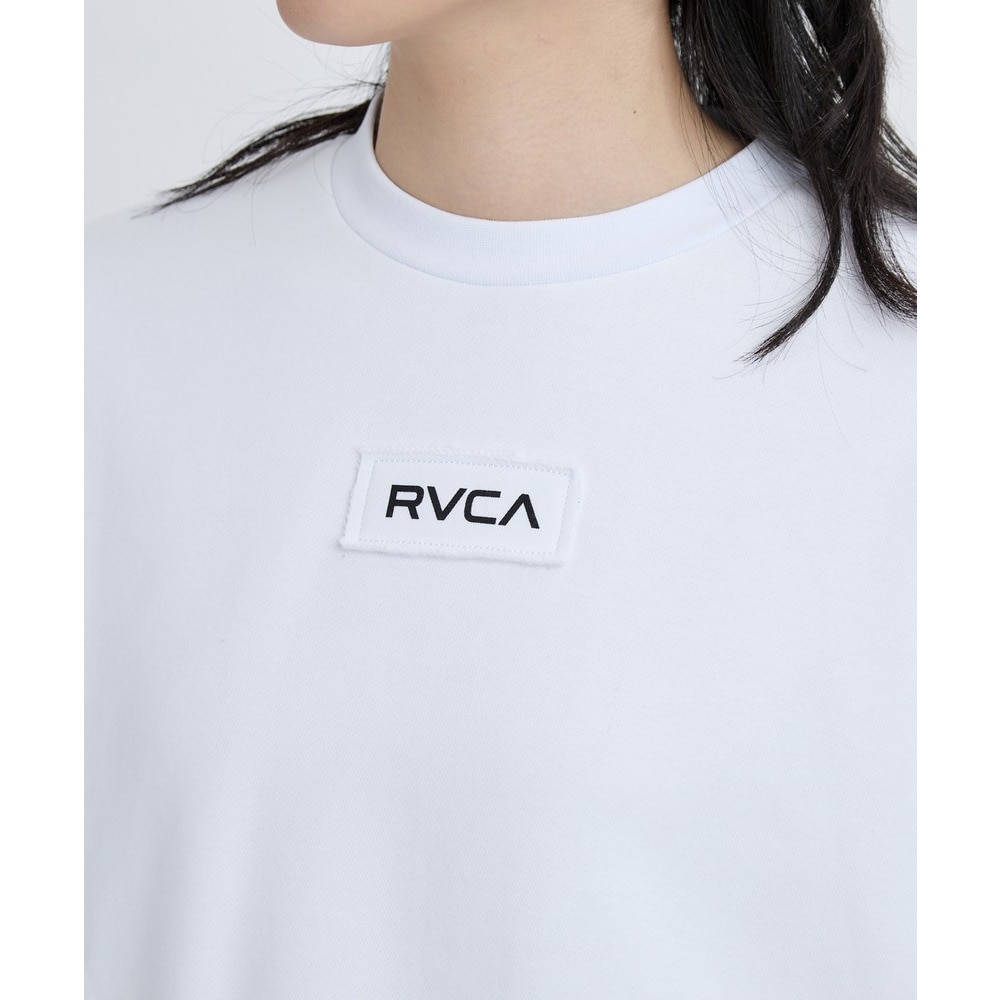 ルーカ（RVCA）（レディース）MATCH クルーネックトップス BF044004 WHT