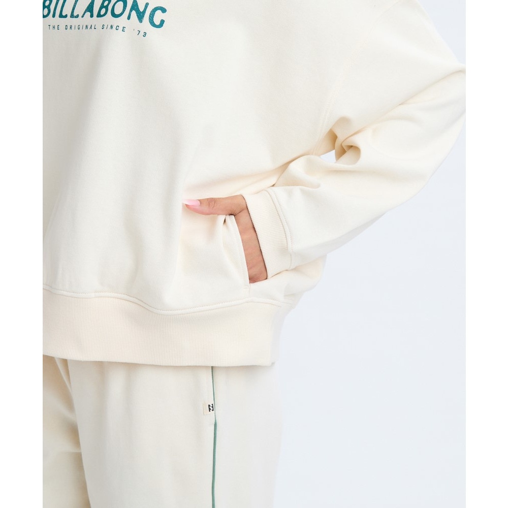 ビラボン（BILLABONG）（レディース）TRIPLE PALMS SW CREW 長袖Tシャツ BF014010 WCP
