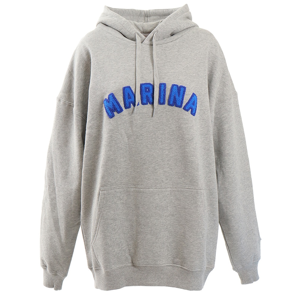  MARINA グラフィック プルオーバーパーカー 870SW9CD8717 GRY オンライン価格