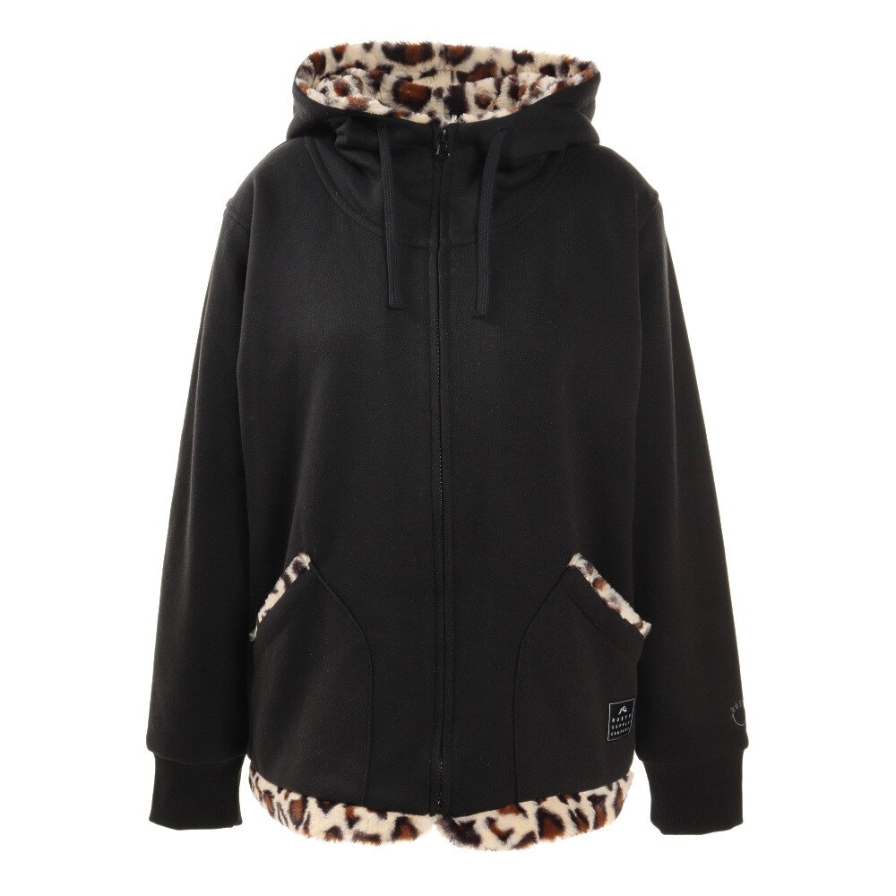  裏総柄シャギーパーカー 9500111BKS オンライン価格