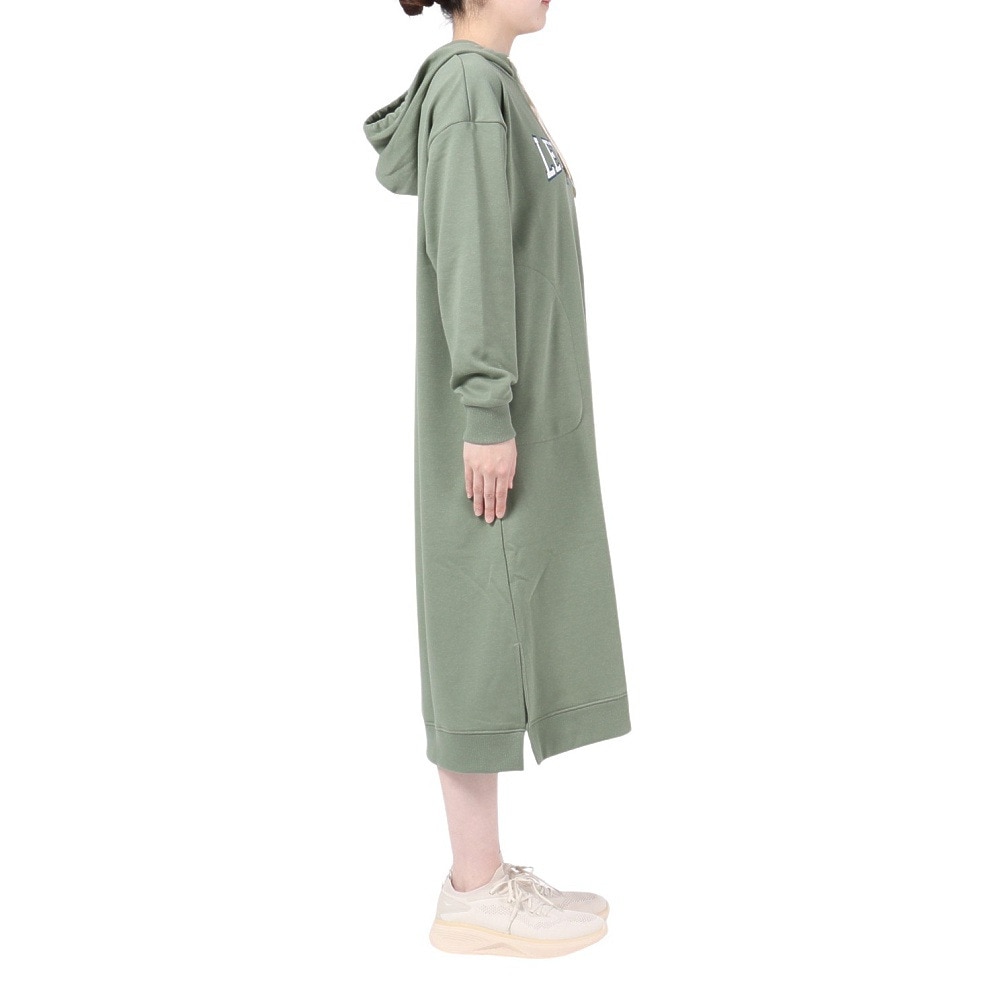 SLYDE（SLYDE）（レディース）裏毛パーカー ワンピース SL2022AWLAPP007KHK