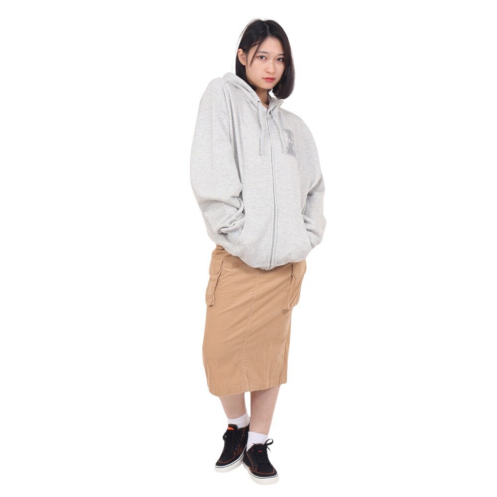 ハーレー（HURLEY）（レディース）オーバーサイズ フルジップ フーディ 23 WFF2200002-AGHT