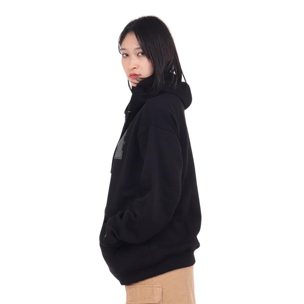 ハーレー（HURLEY）（レディース）オーバーサイズ フルジップ フーディ 23 WFF2200002-BLK