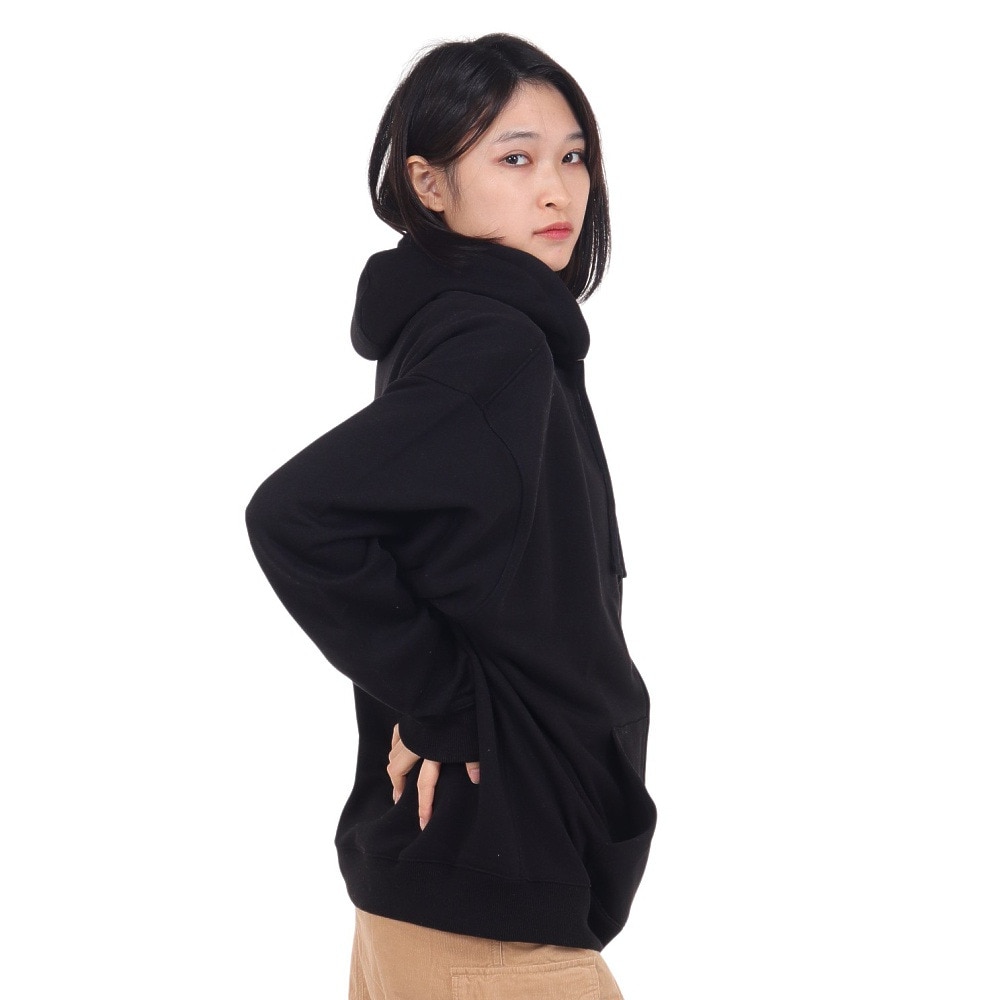 ハーレー（HURLEY）（レディース）オーバーサイズ フルジップ フーディ 23 WFF2200002-BLK