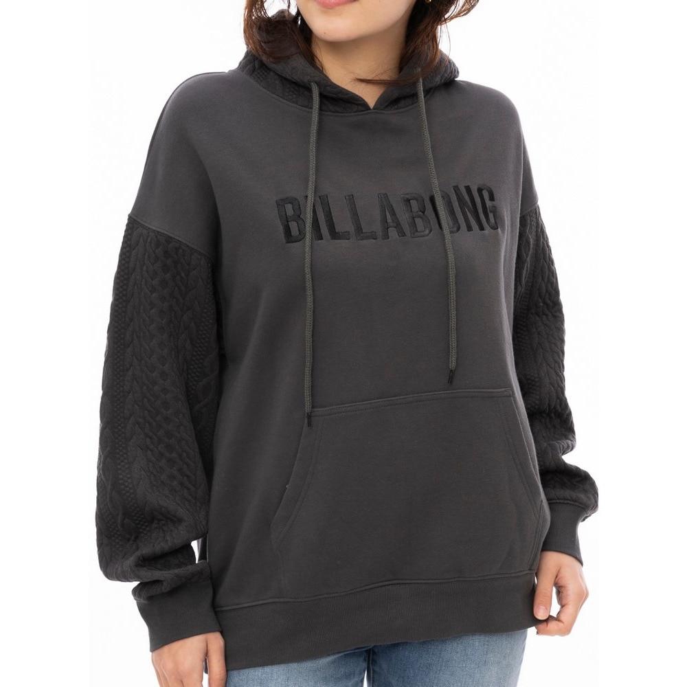ビラボン（BILLABONG）（レディース）QUILT MIX スウェットパーカー BE014012 OFB