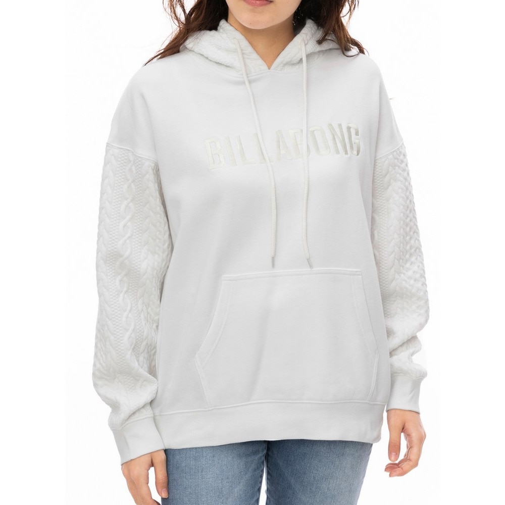 ビラボン（BILLABONG）（レディース）QUILT MIX スウェットパーカー BE014012 SCS