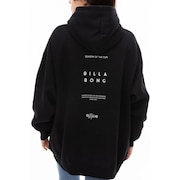 (レディース)BIG LOOSE パーカー BE014016 BLK
