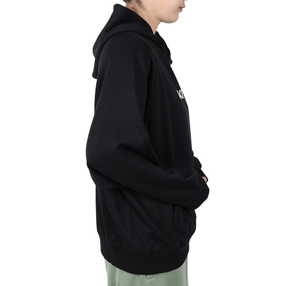 ニキータ（NIKITA）（レディース）EMBROIDERY ロゴ フーディー NCFF242002-BLK