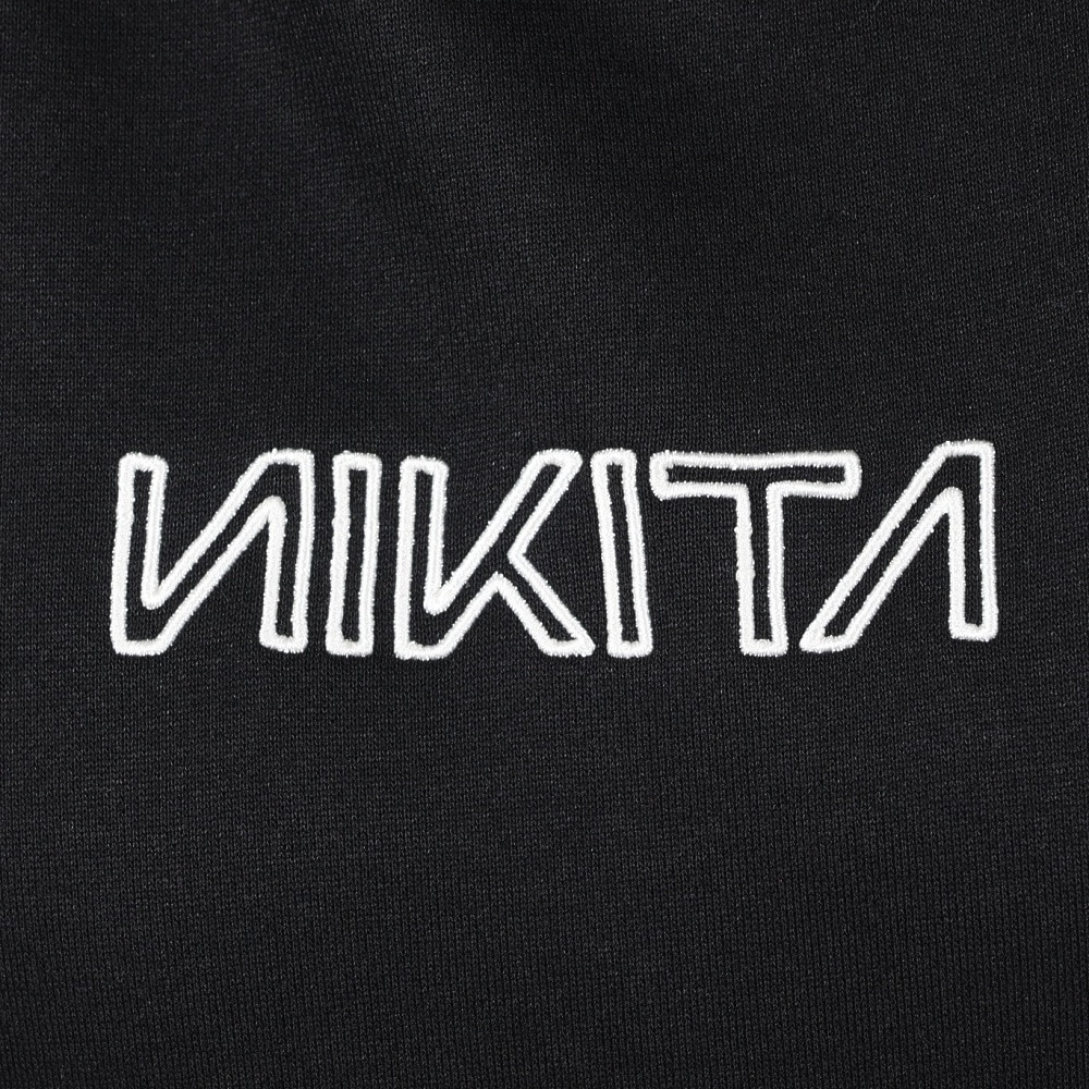 ニキータ（NIKITA）（レディース）EMBROIDERY ロゴ フーディー NCFF242002-BLK