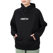 (レディース)EMBROIDERY ロゴ フーディー NCFF242002-BLK