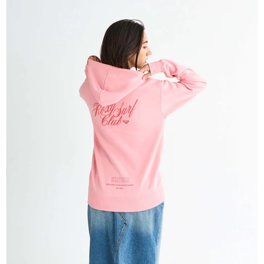 ロキシー（ROXY）（レディース）SUN CHASERS HOODIE プルオーバーフーディ 25SPRPO251064PNK