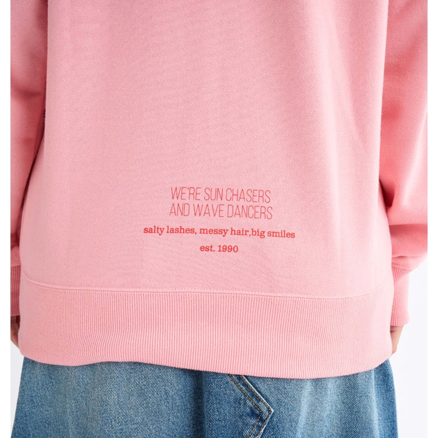 ロキシー（ROXY）（レディース）SUN CHASERS HOODIE プルオーバーフーディ 25SPRPO251064PNK