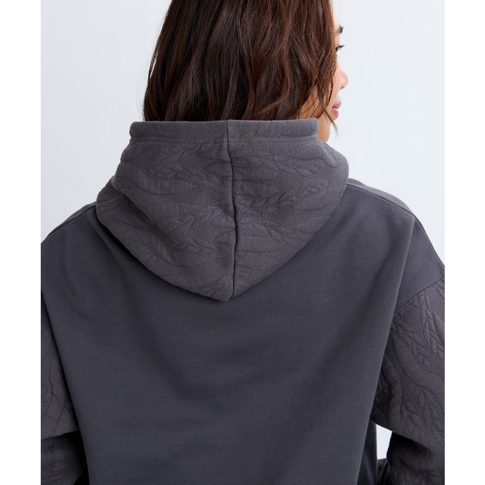 ビラボン（BILLABONG）（レディース）QUI長袖Tシャツ MIX LOOSE パーカー BF014012 OFB