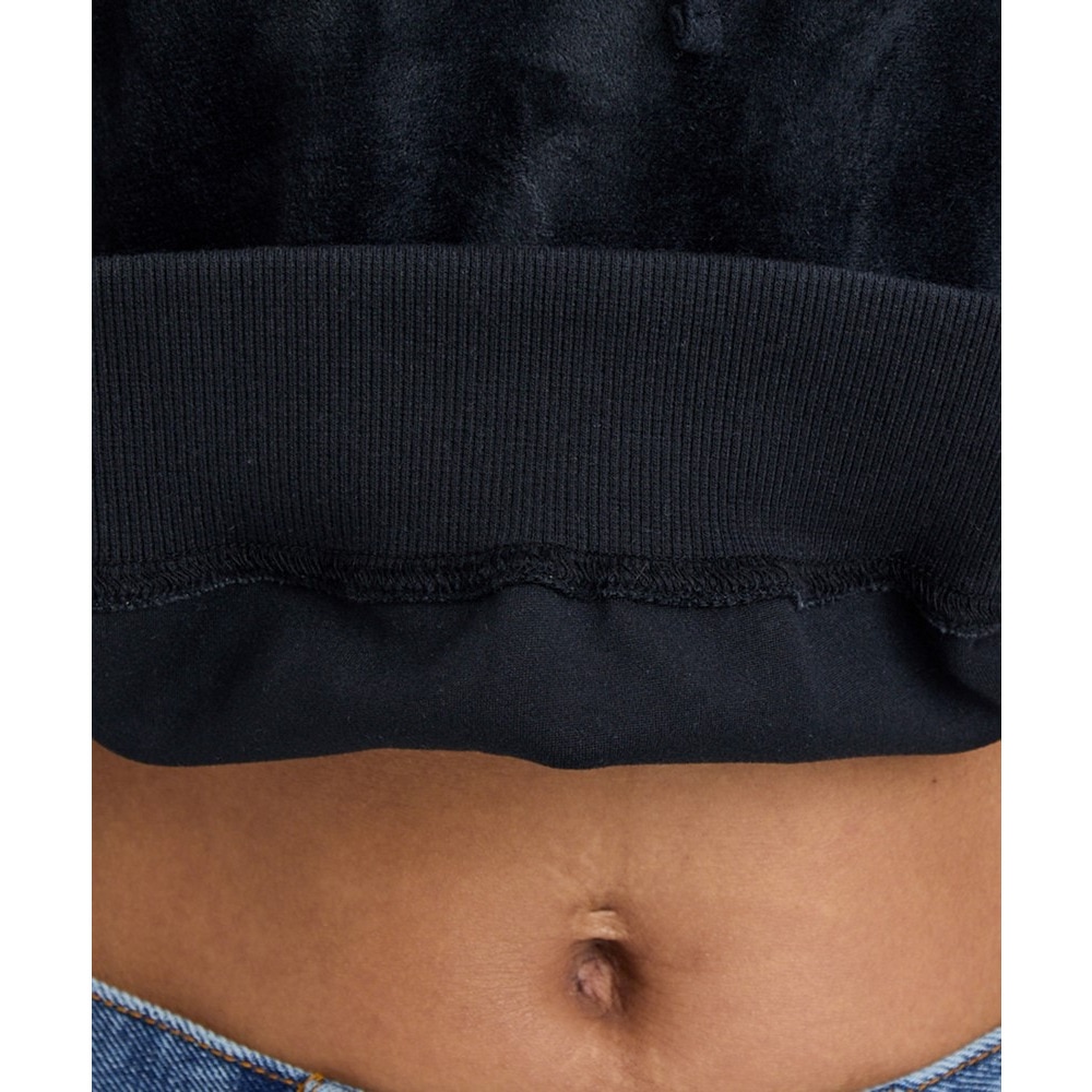 ビラボン（BILLABONG）（レディース）LAZY DAZE CROP パーカー BF014013 BLK