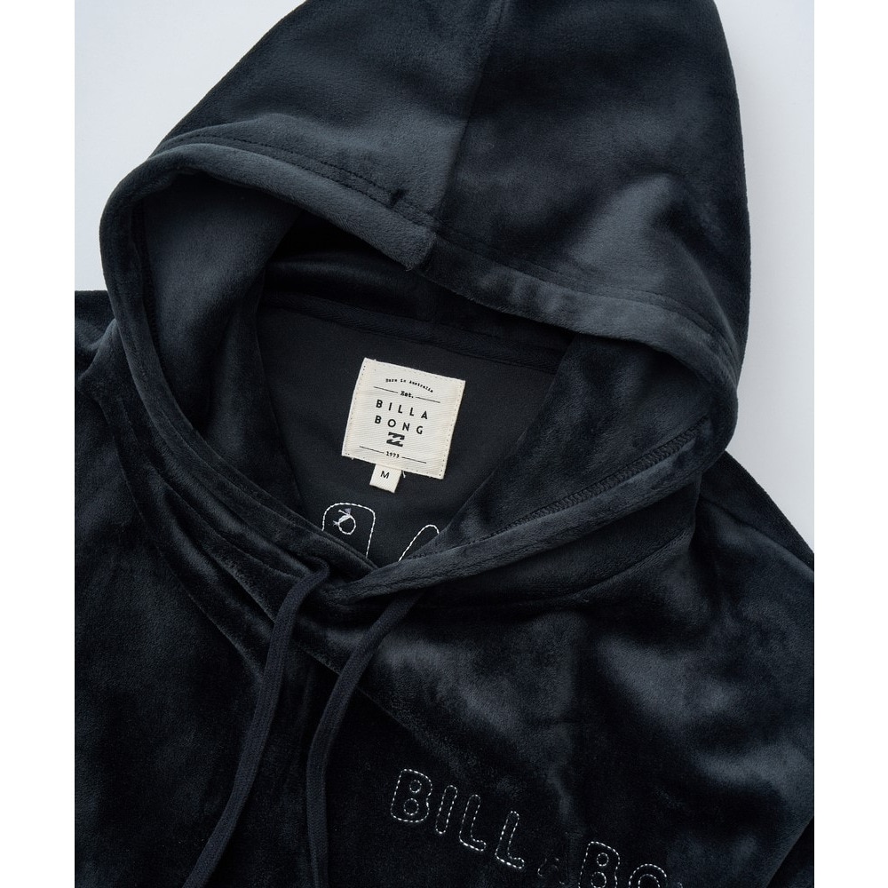 ビラボン（BILLABONG）（レディース）LAZY DAZE CROP パーカー BF014013 BLK